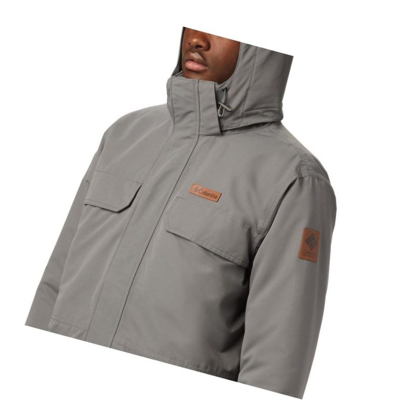 Columbia Rugged Path?Parka Tall Mont Erkek Gri | 48263-EZRT