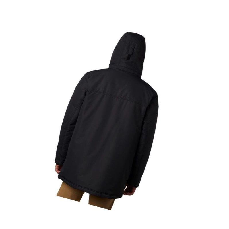 Columbia Rugged Path Parka Big Mont Erkek Siyah | 26384-LRYF