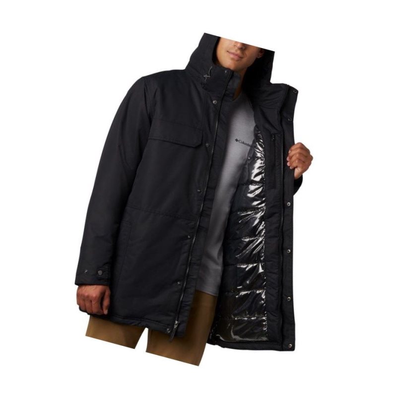 Columbia Rugged Path Parka Big Mont Erkek Siyah | 26384-LRYF