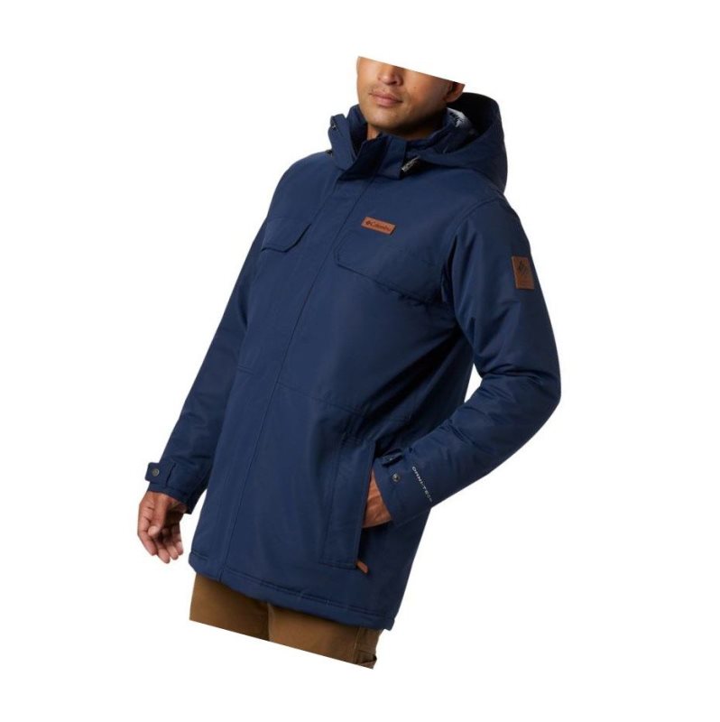 Columbia Rugged Path Parka Mont Erkek Lacivert | 87506-GBWC