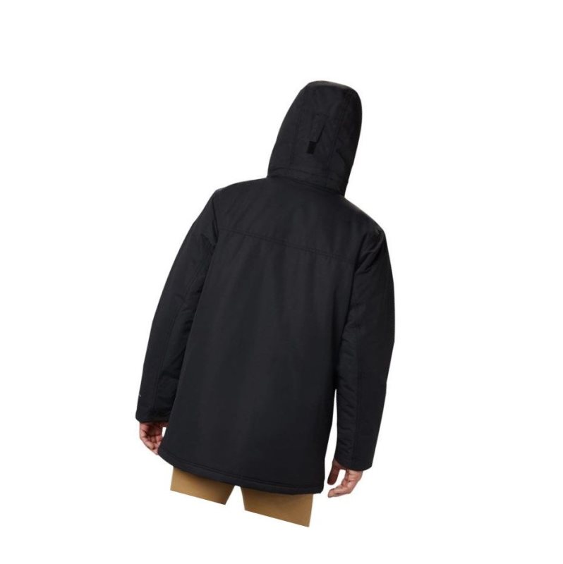 Columbia Rugged Path Parka Mont Erkek Siyah | 65183-MPQB