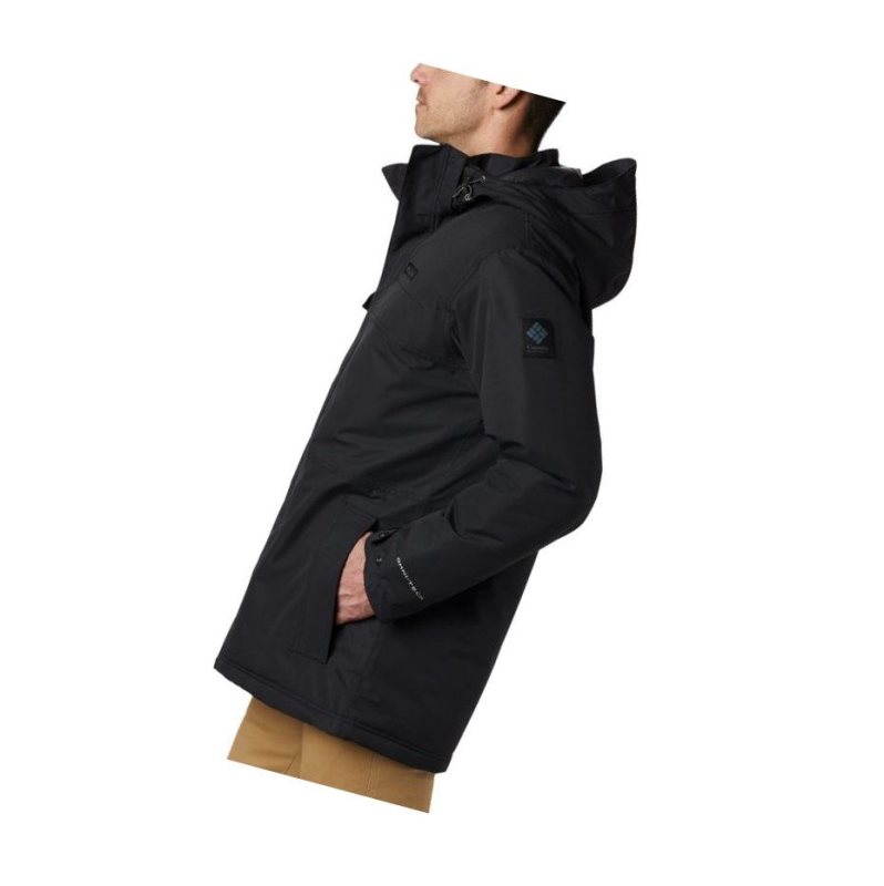 Columbia Rugged Path Parka Mont Erkek Siyah | 65183-MPQB