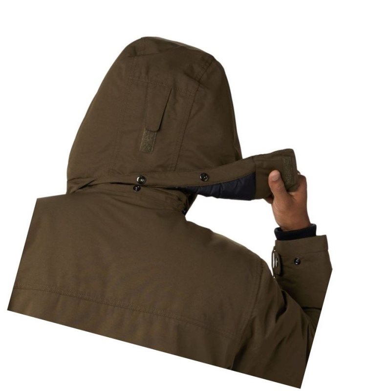 Columbia Rugged Path Parka Mont Erkek Zeytin Yeşili | 53187-ZTLH