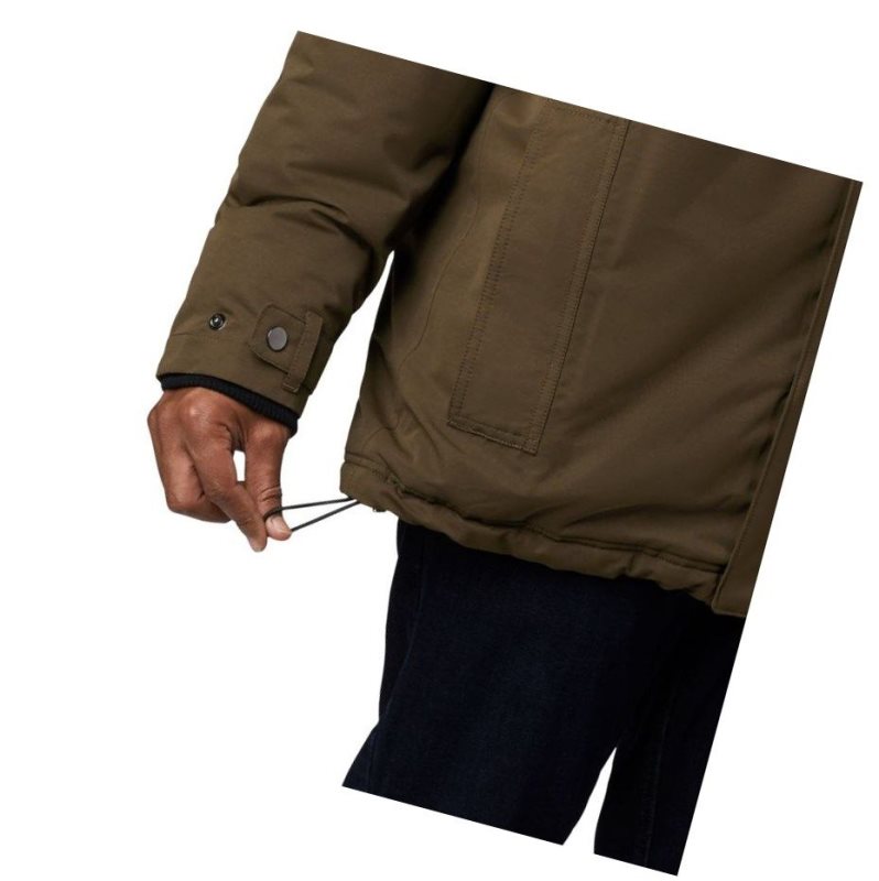 Columbia Rugged Path Parka Mont Erkek Zeytin Yeşili | 53187-ZTLH