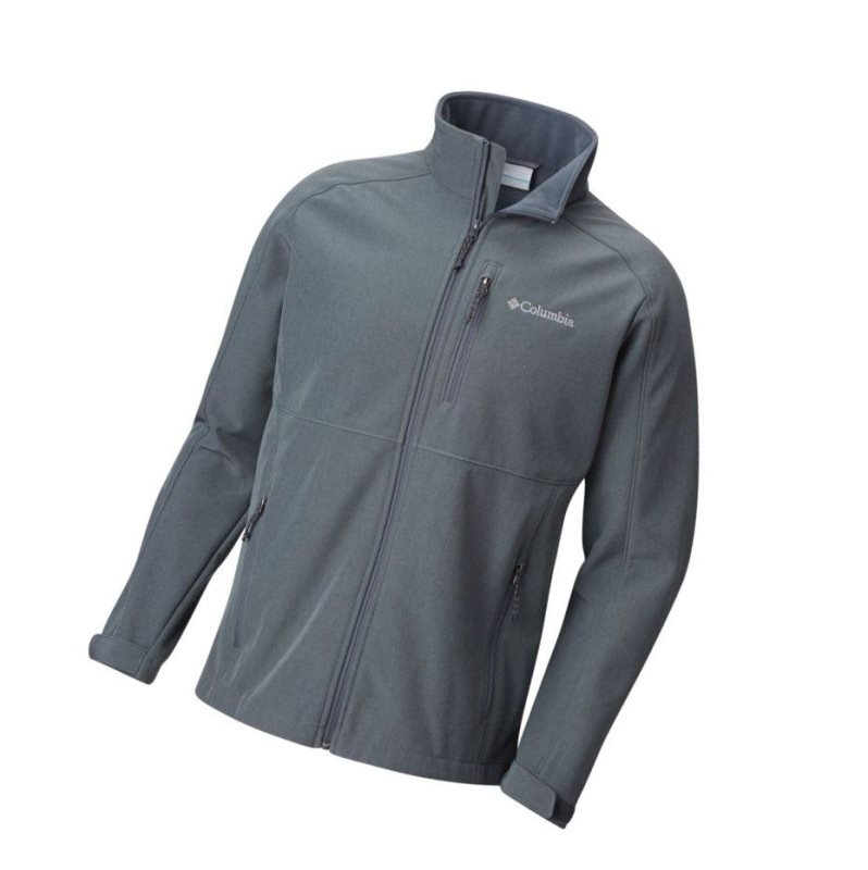 Columbia Ryton Reserve Softshell Mont Erkek Koyu Gri | 35918-BNYQ