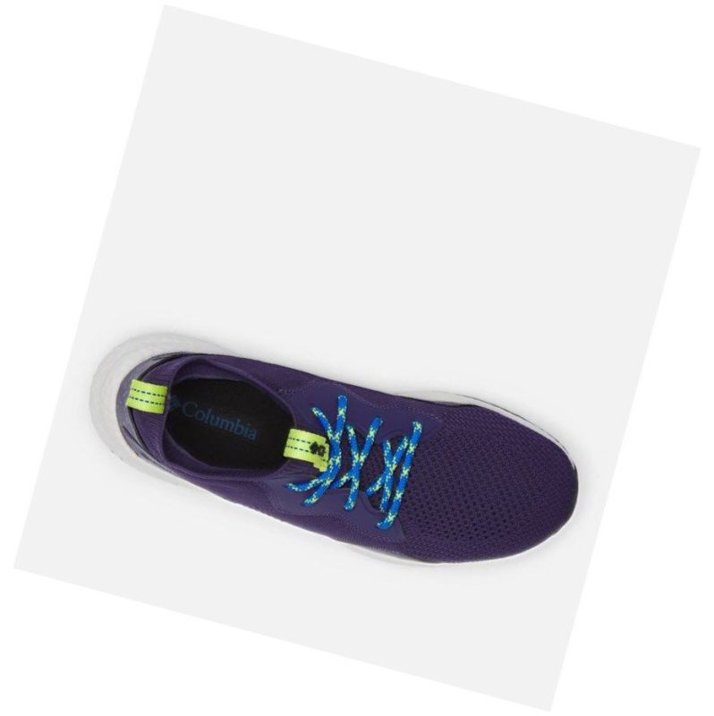 Columbia SH/FT Mid Breeze Spor Ayakkabı Erkek Koyu Mor Gümüş Gri | 09764-HEBM