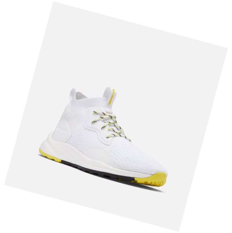 Columbia SH/FT Mid Breeze Spor Ayakkabı Kadın Beyaz Sarı | 85034-GVTZ