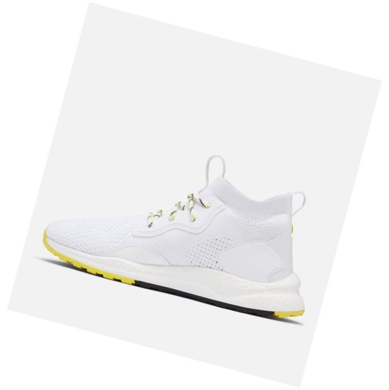 Columbia SH/FT Mid Breeze Spor Ayakkabı Kadın Beyaz Sarı | 85034-GVTZ