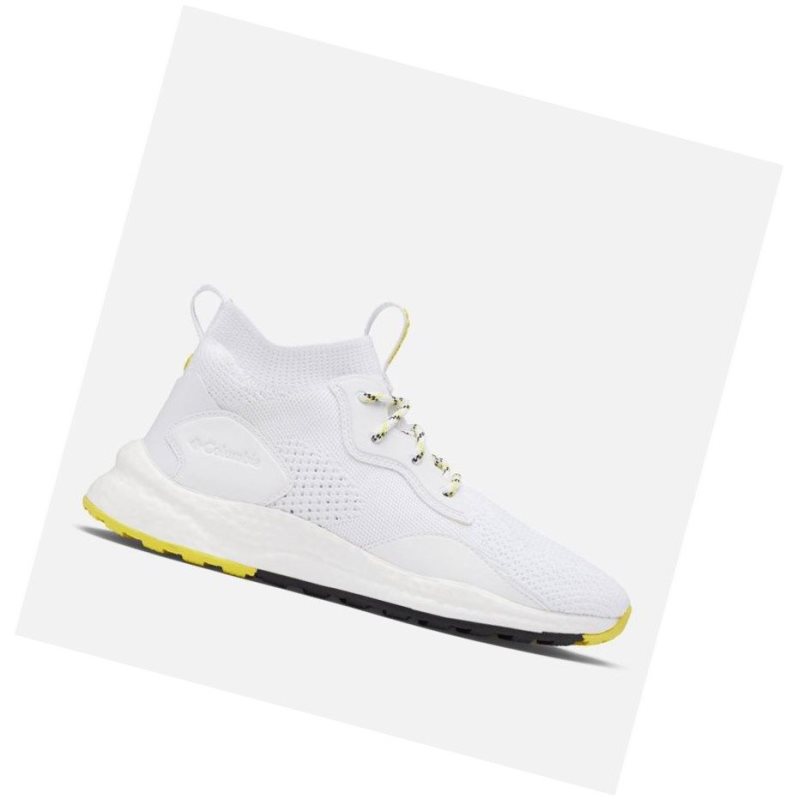 Columbia SH/FT Mid Breeze Spor Ayakkabı Kadın Beyaz Sarı | 85034-GVTZ
