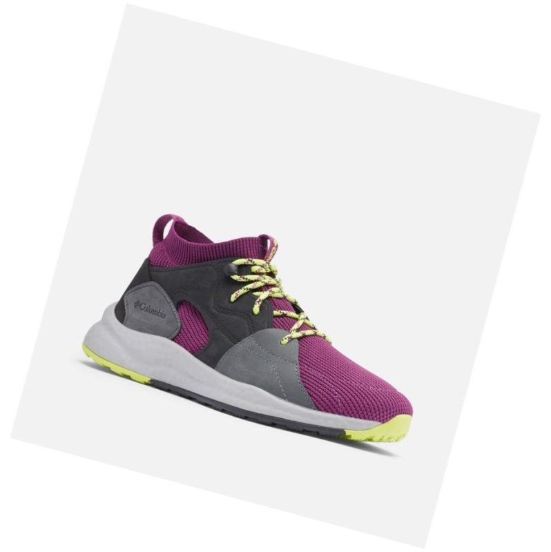 Columbia SH/FT OutDry Mid Spor Ayakkabı Kadın Mor | 68234-HTED
