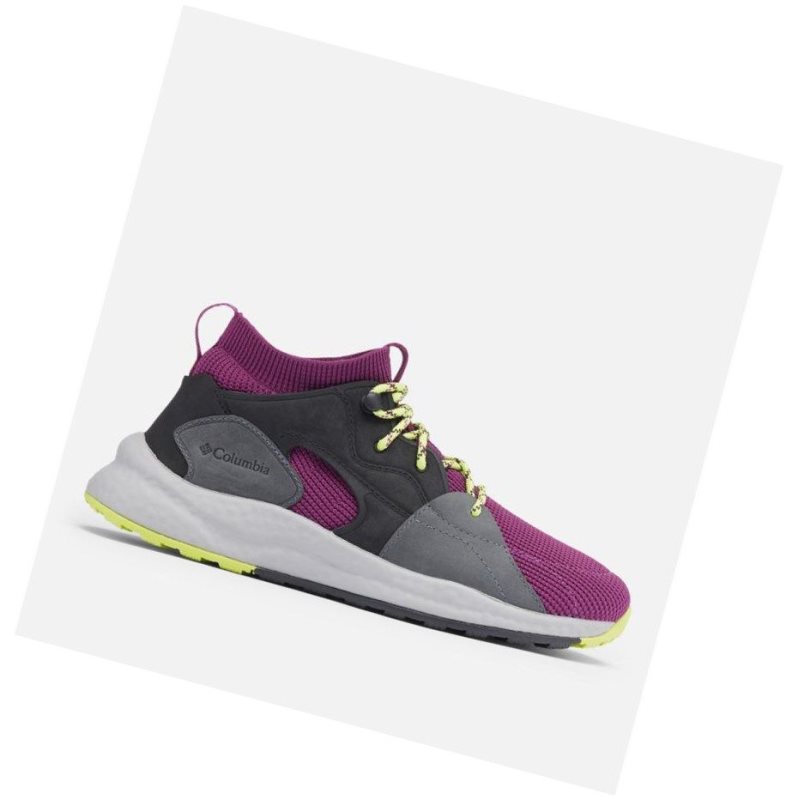 Columbia SH/FT OutDry Mid Spor Ayakkabı Kadın Mor | 68234-HTED