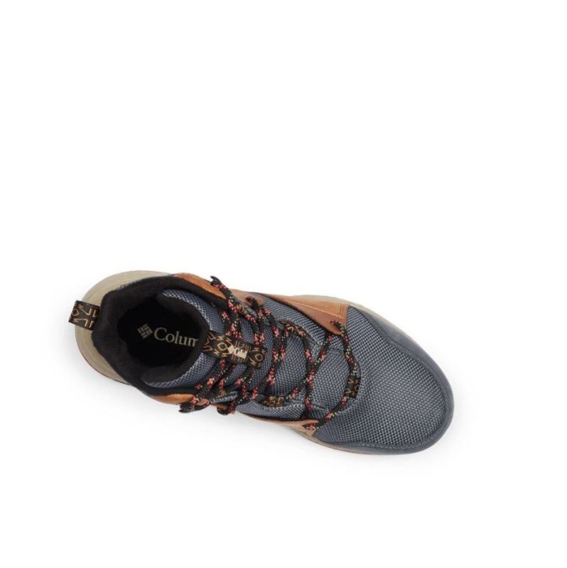 Columbia SH/FT OutDry Sneaker Bot Kadın Koyu Gri Kırmızı | 72109-WMKP