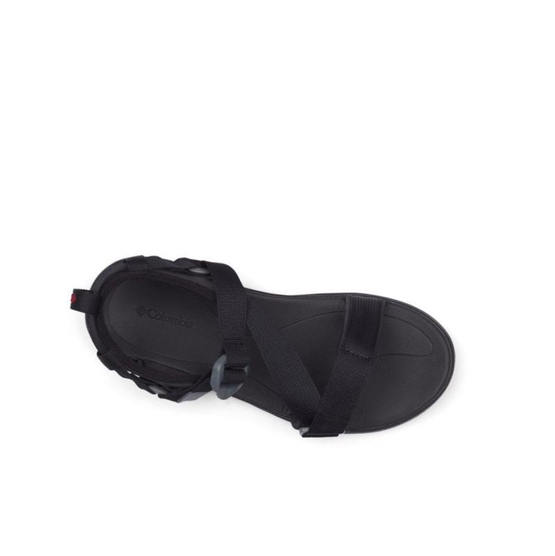 Columbia Sandal Sandalet Erkek Siyah Kırmızı | 95281-ODER