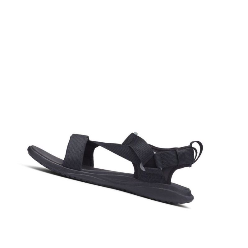 Columbia Sandal Sandalet Erkek Siyah Kırmızı | 95281-ODER