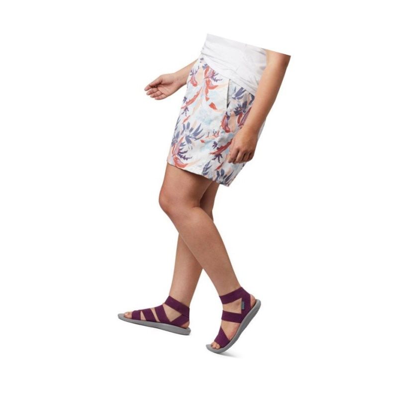 Columbia Sandy River II Printed Plus Size Şort Kadın Renkli | 96135-VUCN