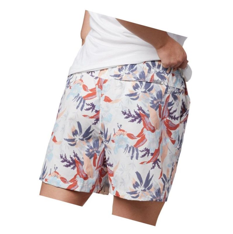 Columbia Sandy River II Printed Plus Size Şort Kadın Renkli | 96135-VUCN