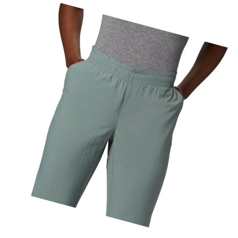 Columbia Sandy River Pantolon Kadın Açık Yeşil | 24958-TORY