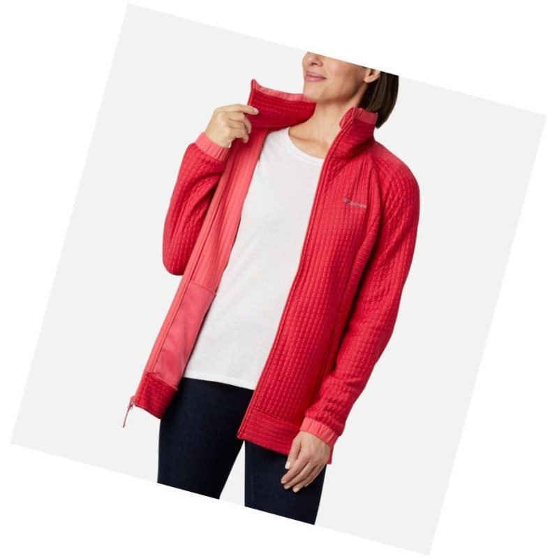 Columbia Saturday Trail Full Zip Mont Kadın Açık Pembe | 45692-KJIO