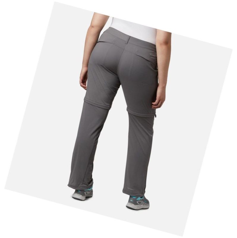 Columbia Saturday Trail II Convertible Plus Size Pantolon Kadın Gri | 51963-KCTB