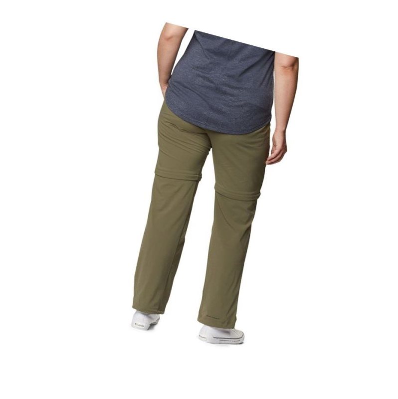 Columbia Saturday Trail II Convertible Plus Size Pantolon Kadın Gri Yeşil | 40265-SDIV