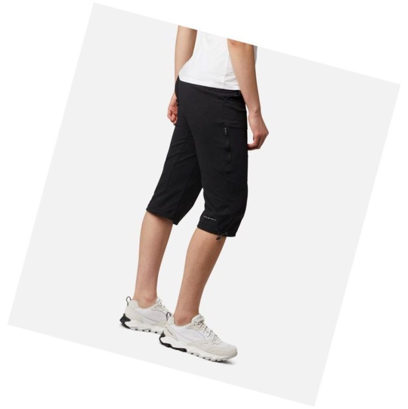 Columbia Saturday Trail II Knee Pant Pantolon Kadın Siyah | 19364-PDLI