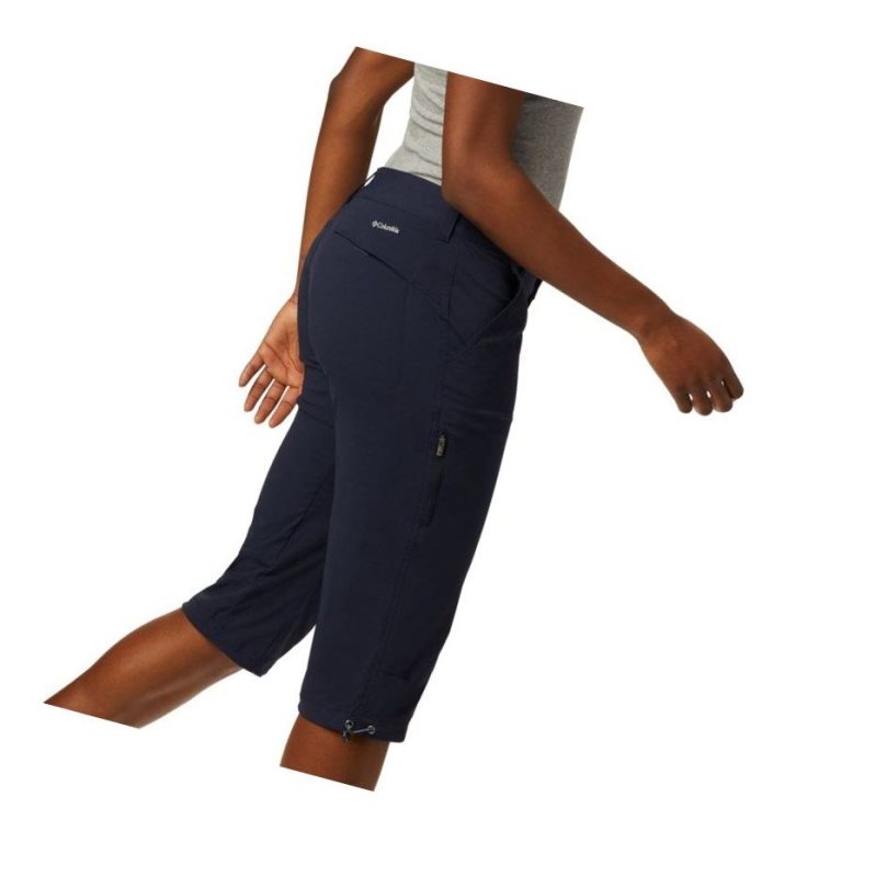Columbia Saturday Trail II Knee Pant Pantolon Kadın Lacivert | 04831-NXPK