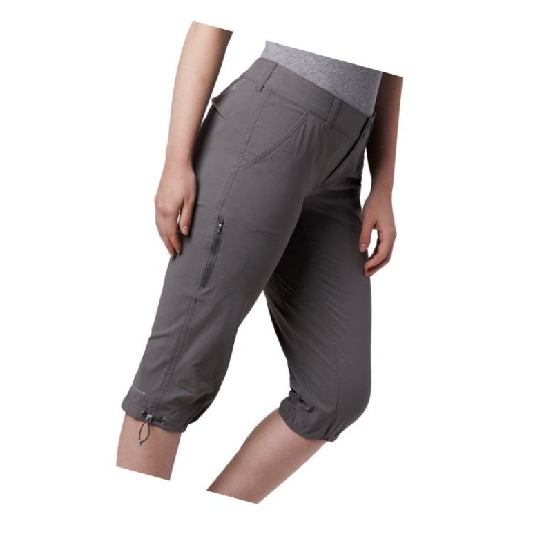 Columbia Saturday Trail II Knee Pant Pantolon Kadın Gri | 04615-OQCV