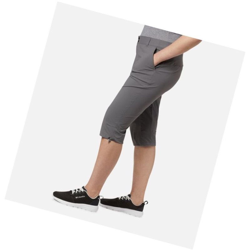 Columbia Saturday Trail II Knee Pant Plus Sizes Pantolon Kadın Gri | 64801-AKYP