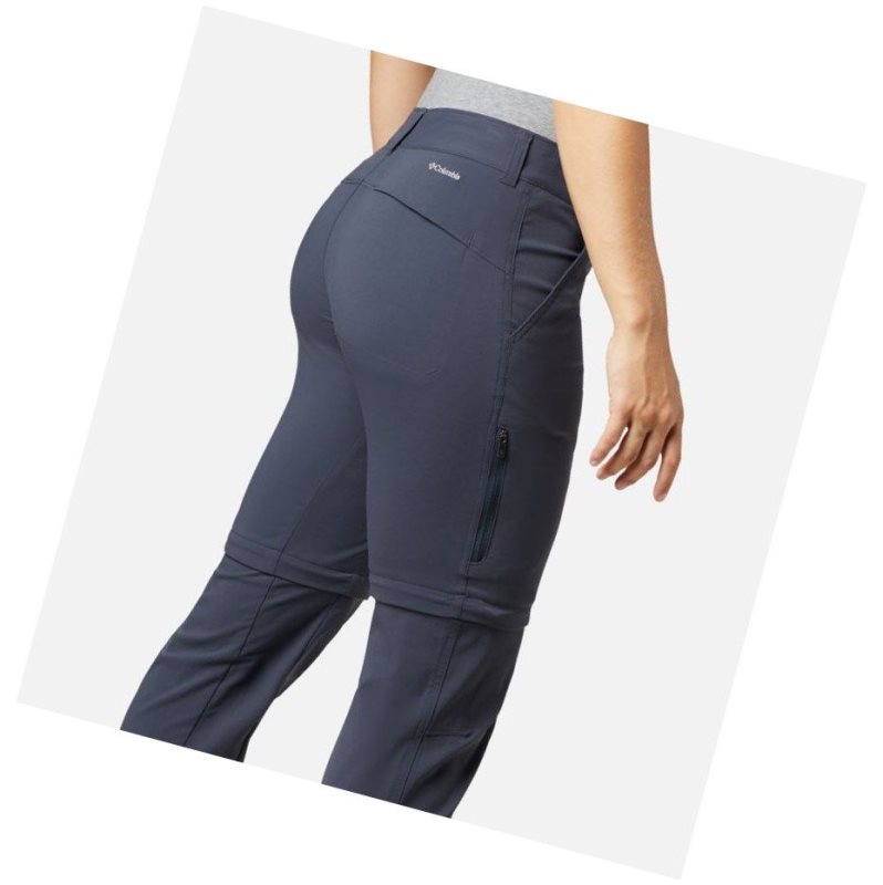Columbia Saturday Trail II Stretch Convertible Pantolon Kadın Siyah | 78129-WXOS