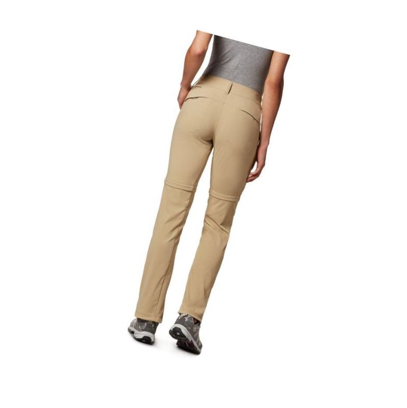 Columbia Saturday Trail II Stretch Convertible Pantolon Kadın Kahverengi | 73825-RTWU