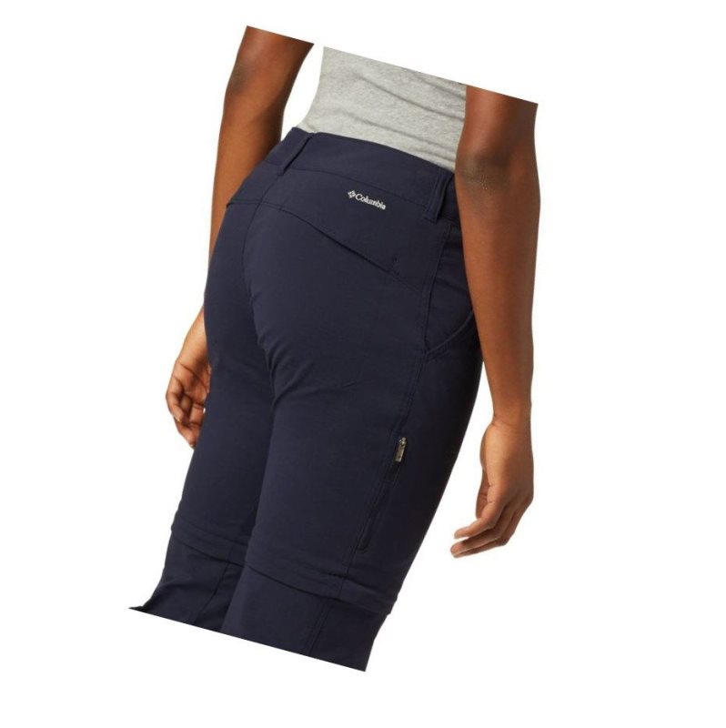 Columbia Saturday Trail II Stretch Convertible Pantolon Kadın Lacivert | 73698-GAHU