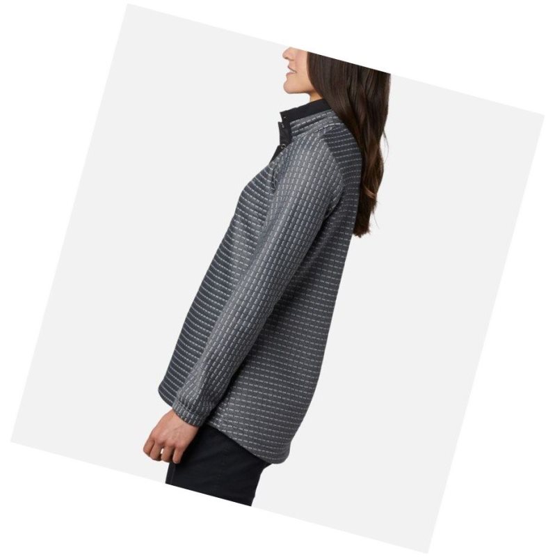 Columbia Saturday Trail Sweatshirt Kadın Siyah | 34685-DQPH