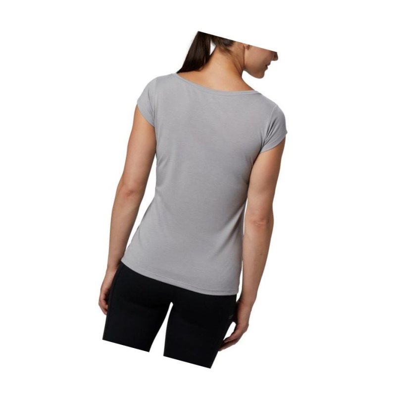 Columbia Shady Grove Tişört Kadın Gri | 95876-ZUBD