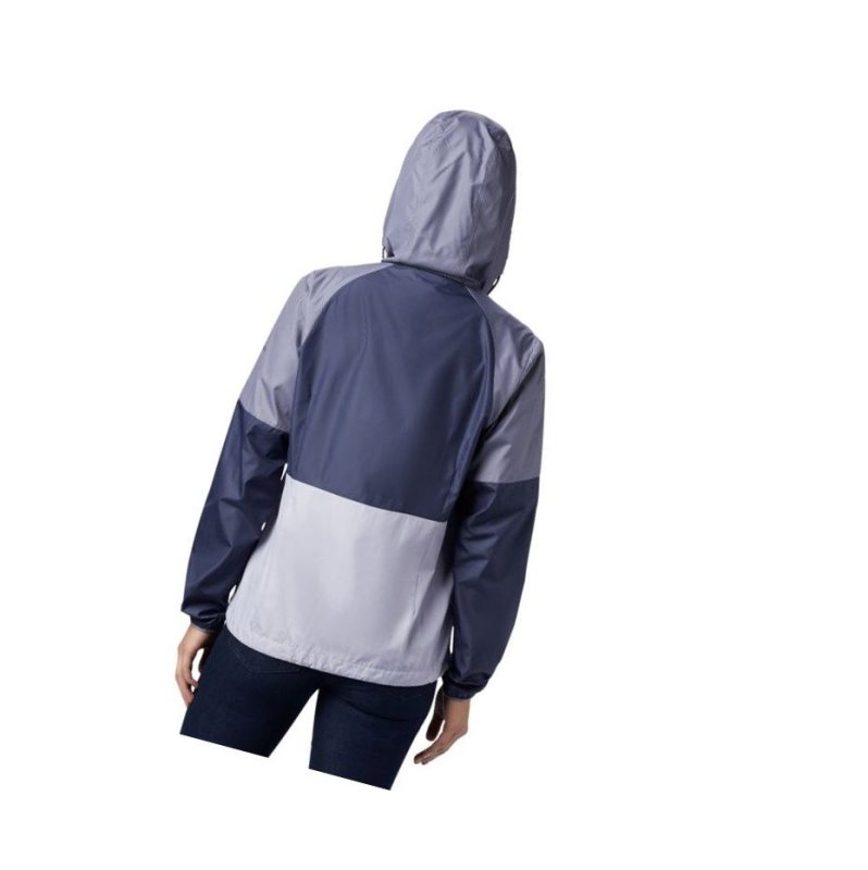 Columbia Side Hill Windbreaker Mont Kadın Lacivert | 90238-TSYD
