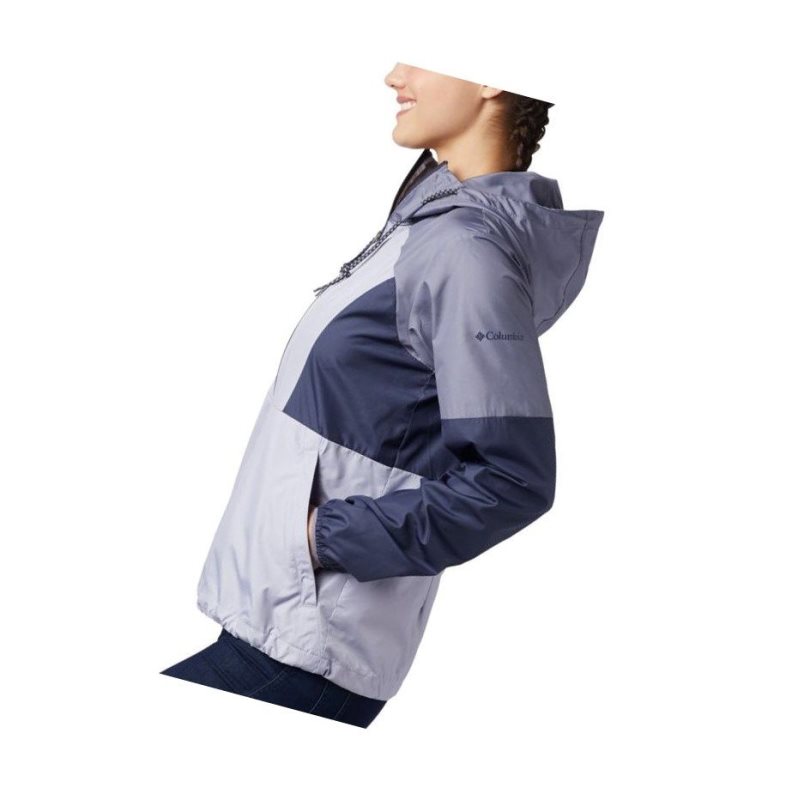 Columbia Side Hill Windbreaker Mont Kadın Lacivert | 90238-TSYD