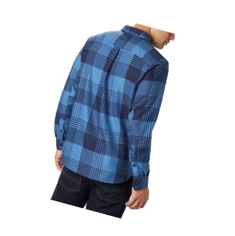 Columbia Silver Ridge 2.0 Flannel Big Gömlek Erkek Mavi | 48753-UJIA