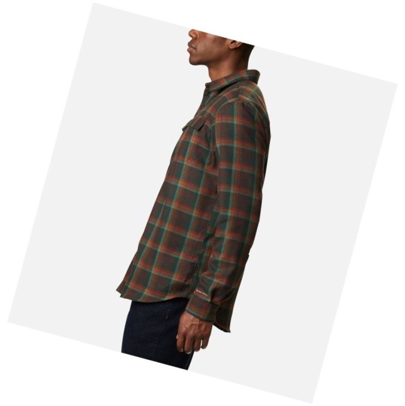 Columbia Silver Ridge 2.0 Flannel Gömlek Erkek Kırmızı | 21593-UYEC