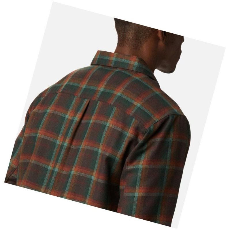 Columbia Silver Ridge 2.0 Flannel Gömlek Erkek Kırmızı | 21593-UYEC