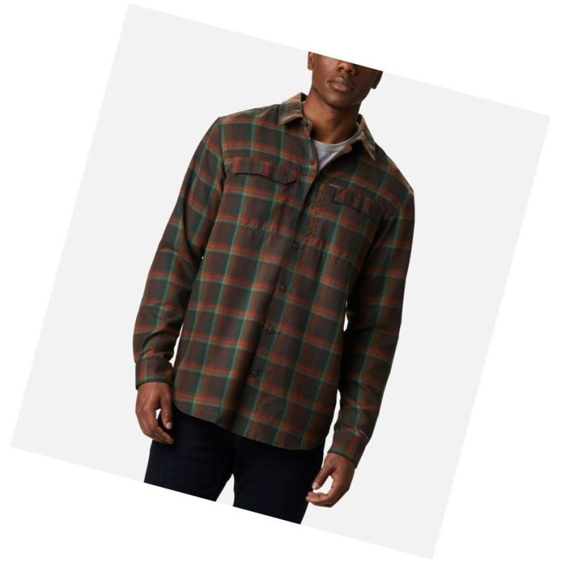 Columbia Silver Ridge 2.0 Flannel Gömlek Erkek Kırmızı | 21593-UYEC