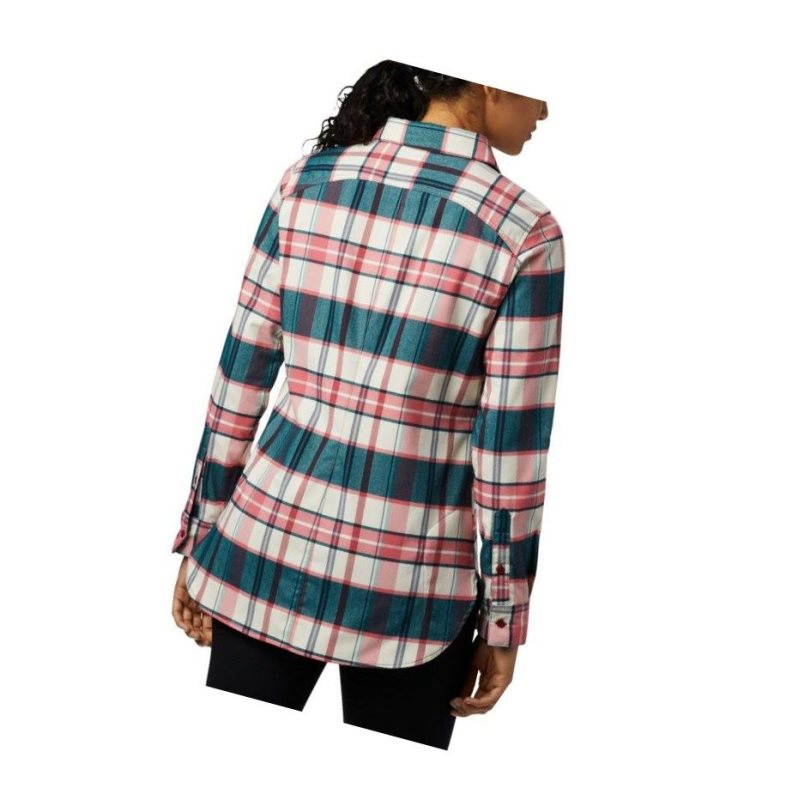 Columbia Silver Ridge 2.0 Flannel Tunic Gömlek Kadın Kırmızı | 42831-LWJS