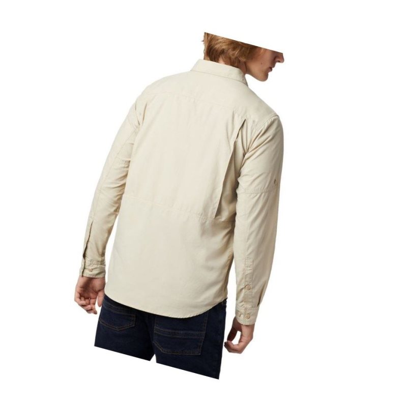 Columbia Silver Ridge 2.0 Long Sleeve Big Gömlek Erkek Haki | 45027-XTFR