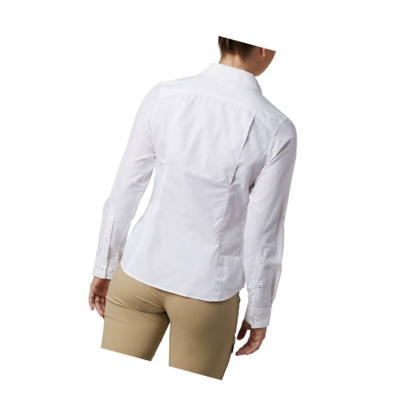 Columbia Silver Ridge 2.0 Long Sleeve Gömlek Kadın Beyaz | 76324-TXYZ