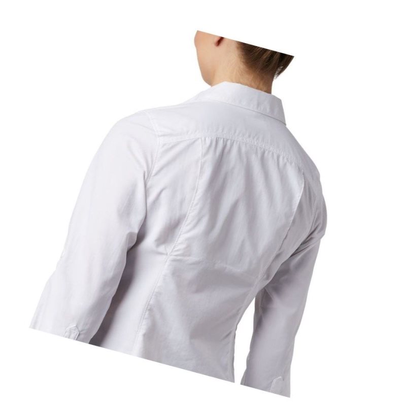 Columbia Silver Ridge 2.0 Long Sleeve Gömlek Kadın Beyaz | 76324-TXYZ