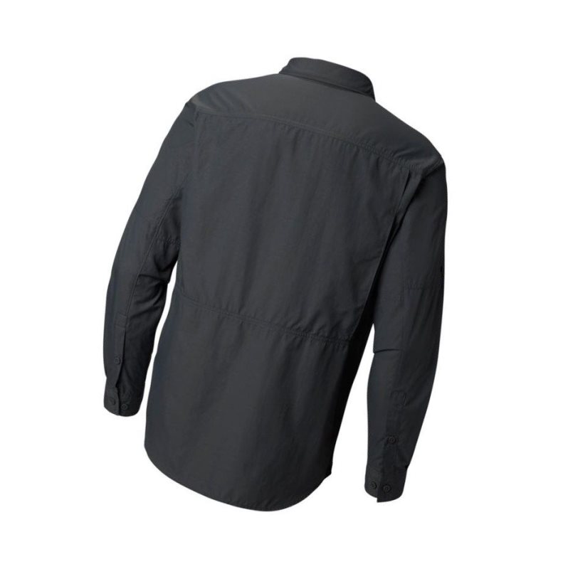 Columbia Silver Ridge 2.0 Long Sleeve Gömlek Erkek Koyu Gri | 94502-KLUG