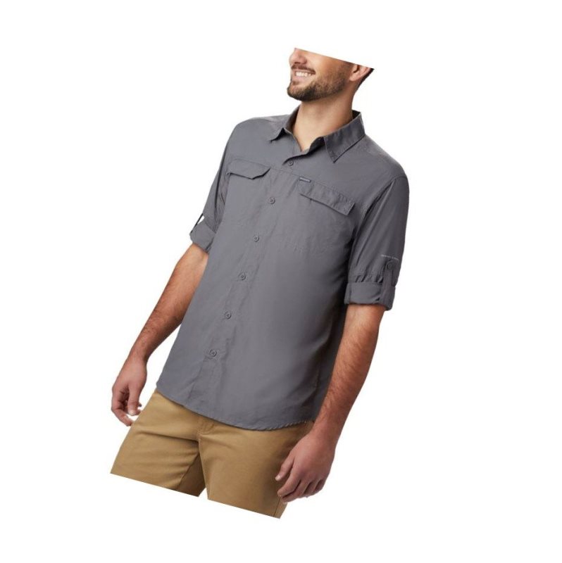 Columbia Silver Ridge 2.0 Long Sleeve Gömlek Erkek Gri | 24608-TUYX