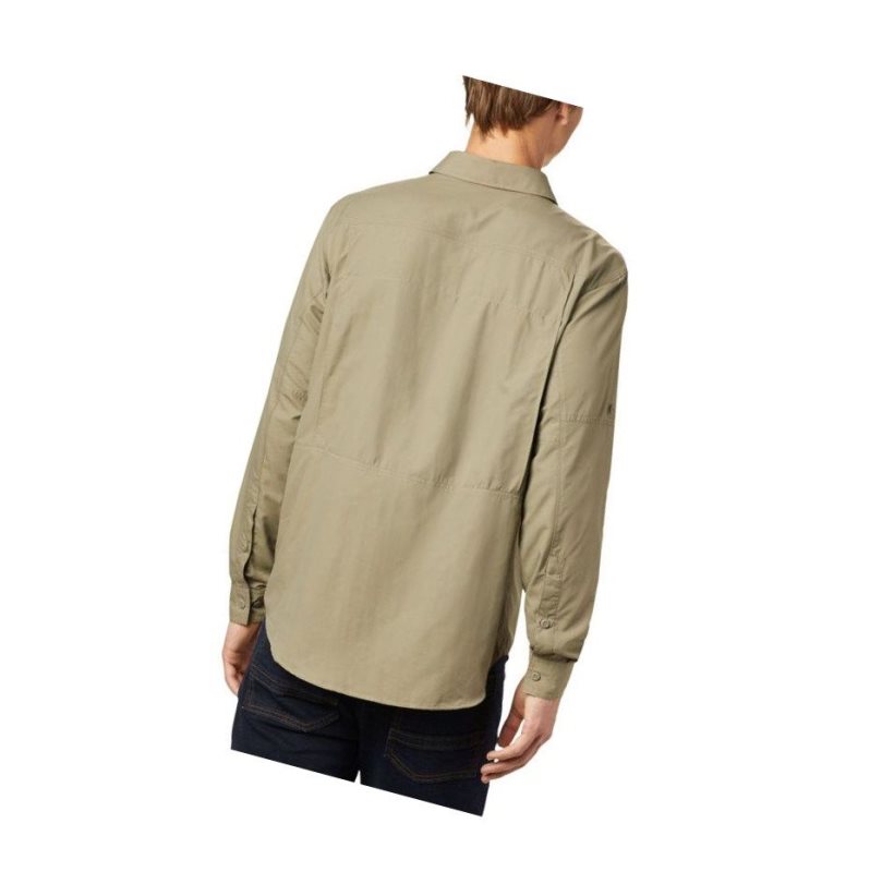 Columbia Silver Ridge 2.0 Long Sleeve Gömlek Erkek Zeytin Yeşili | 23798-PVYL