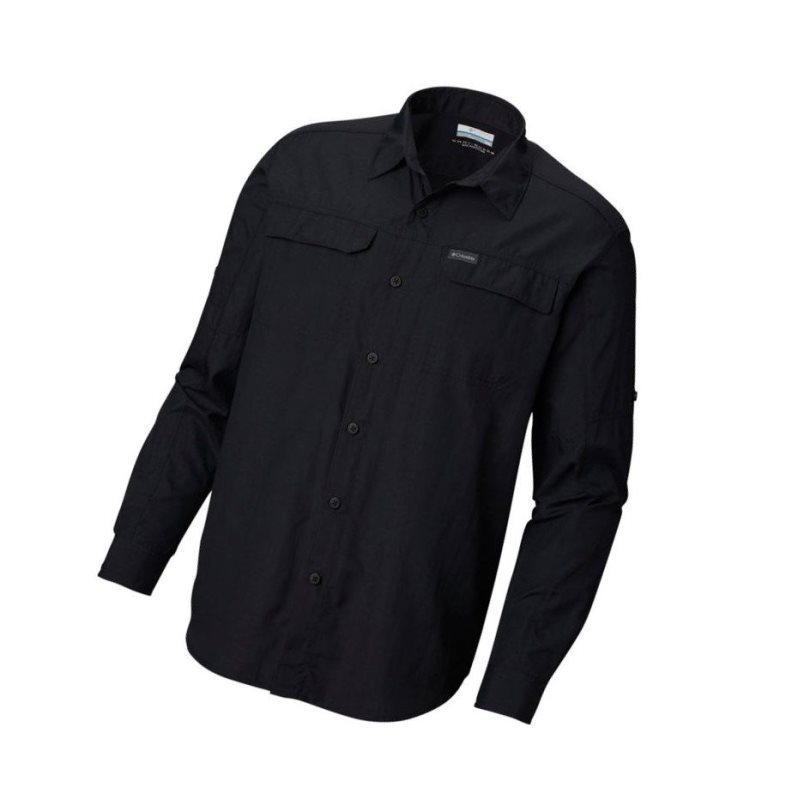 Columbia Silver Ridge 2.0 Long Sleeve Gömlek Erkek Siyah | 05984-YSWA