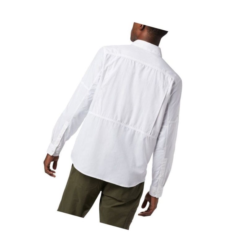 Columbia Silver Ridge 2.0 Long Sleeve Tall Gömlek Erkek Beyaz | 46812-HTYU