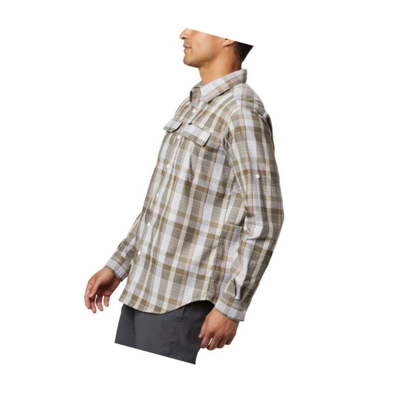 Columbia Silver Ridge 2.0 Plaid Long Sleeve Gömlek Erkek Renkli | 32098-KLMD