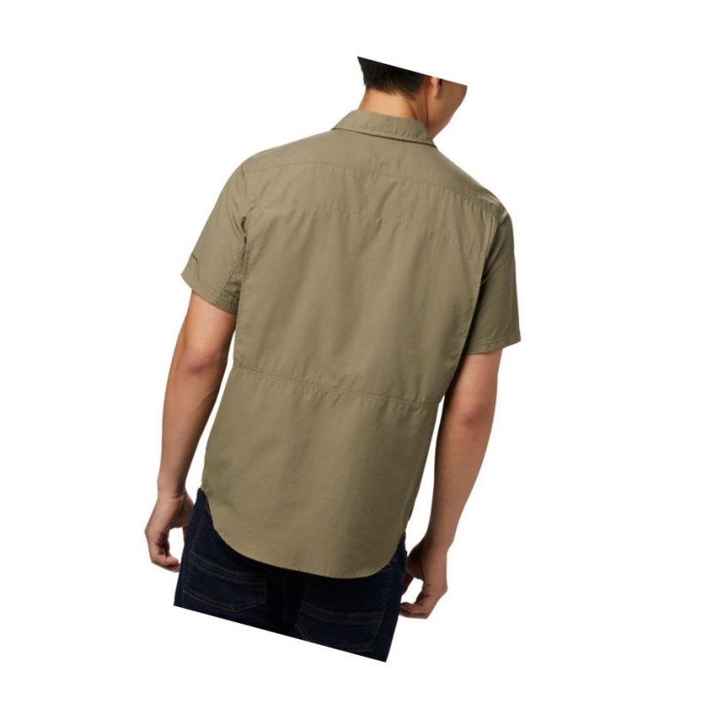 Columbia Silver Ridge 2.0 Short Sleeve Gömlek Erkek Zeytin Yeşili | 56209-YHRL